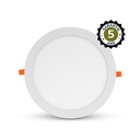 Plafonnier LED Blanc Ø300 24W 3000K GARANTIE 5 ANS