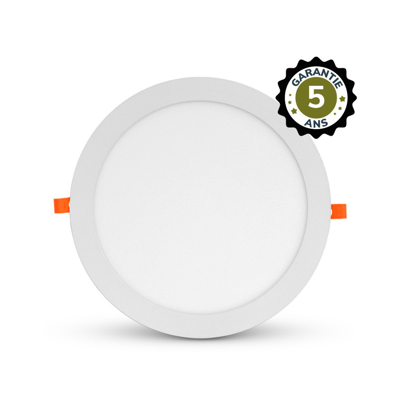 Plafonnier LED Blanc Ø300 24W 4000K GARANTIE 5 ANS