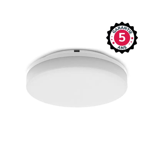 [100236] LED HUBLOT CLIPSO II ROND Ø220 MM 15W 3000K 5 JAAR GARANTIE