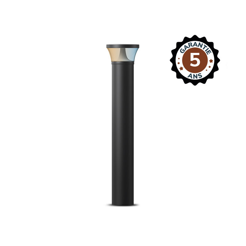 Potelet LED 25W CCT Noir 975mm - Garantie 5 ans