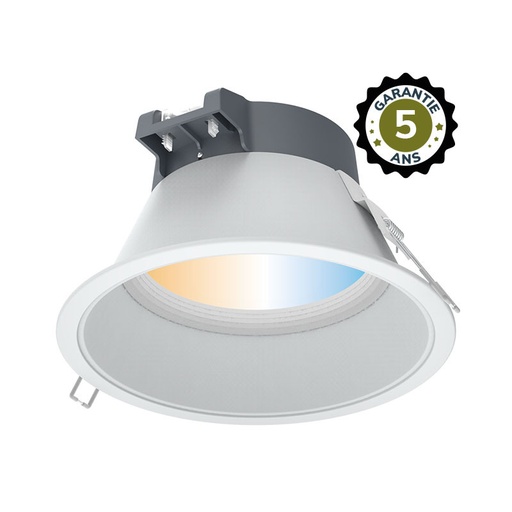 [100316] Downlight LED MIRA White round  Ø217mm 30W CCT - 5 YEAR WARRANTY
