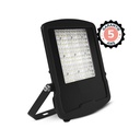 Projecteur LED Asymétrique Noir 100W 3000K
