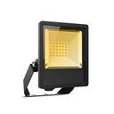 LED FLOODLIGHT BLACK 10W CCT IP65 LUMOS LITE