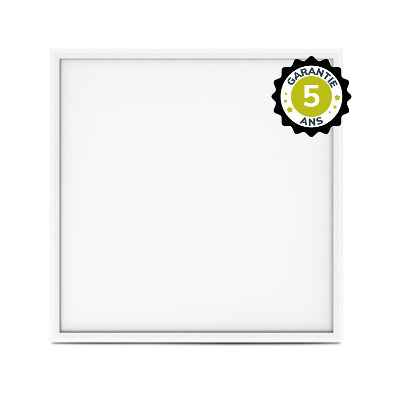 Plafonnier LED Blanc Backlit 595 x 595 mm 20W 3000K 180 lm/W - Garantie 5 ans
