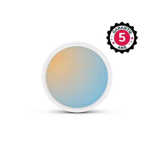 [100743] PLAFONNIER LED HUBLOT LUNA II - 18W Ø230 CCT - GARANTIE 5 ANS