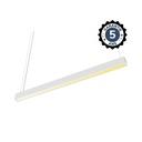 LINEAR LED PRISMATIC WHITE 1500MM CCT 36W DIM DALI2 - PROLINE -5 YEAR WARRANTY