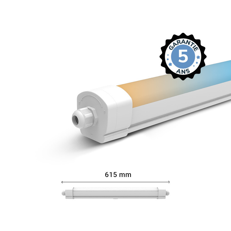 TRIPROOF 15W 60CM DANUBE CCT II - 5 JAAR GARANTIE