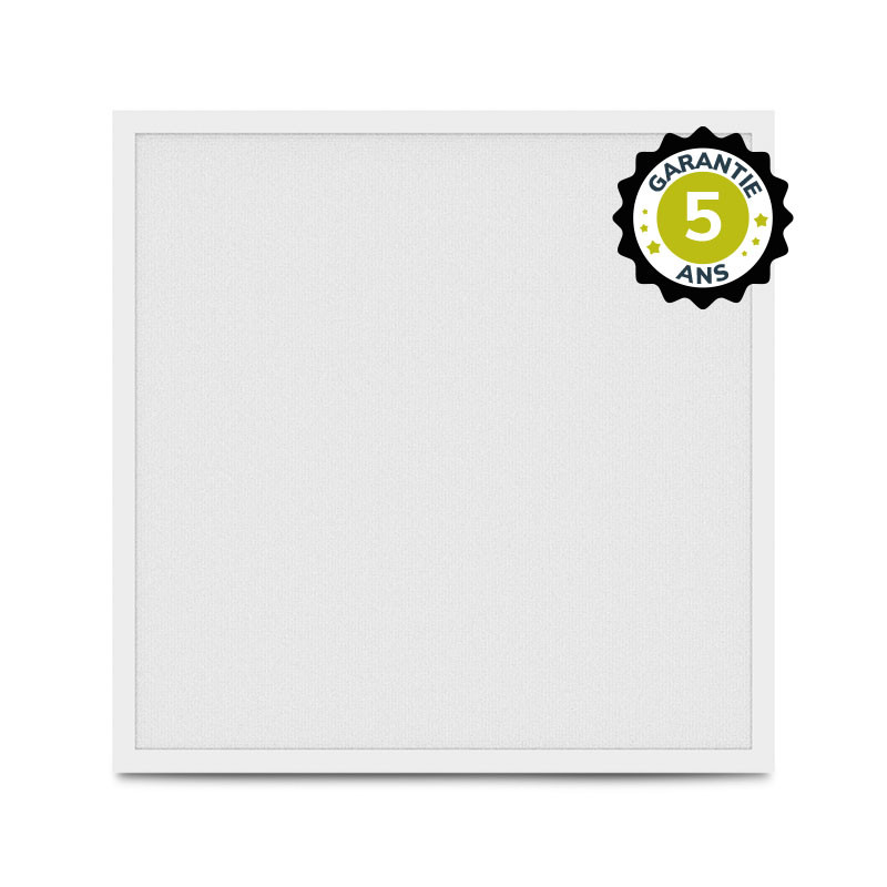 LED PANEL WHITE 595x595 28W 3000K PRISMATIC - 5 YEAR WARRANTY