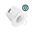 BEWEGINGSDETECTOR IR LED INBOUW 360° 600W BBC - 5 JAAR GARANTIE