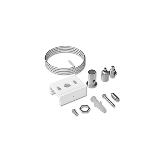 [8252] Kit de Suspension pour Rail Blanc 2 m