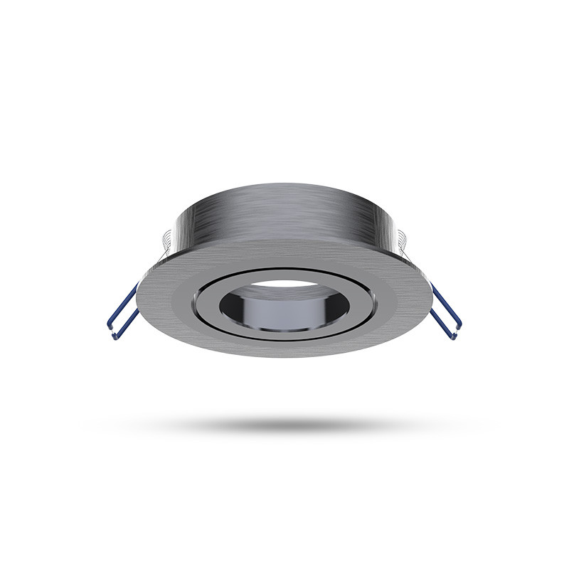 SUPPORT SPOT ROUND TILTABLE/ROTATABLE SILVER Ø92 mm