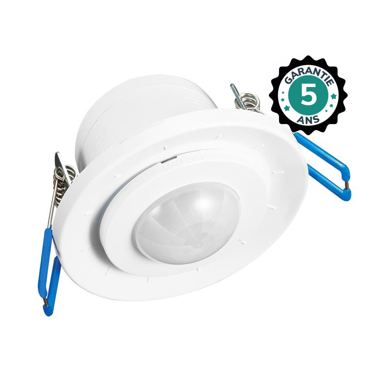Détecteur de mouvement infrarouge LED encastrable 360°