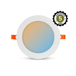 [77676] Plafond armatuur Wit Ø225 18W CCT