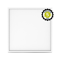 [100762] Plafonnier LED Blanc Backlit 595 x 595 mm 20W 3000K 180 lm/W - Garantie 5 ans