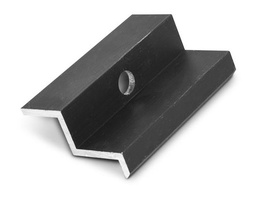 [FFM1030] End clamp black 30mm