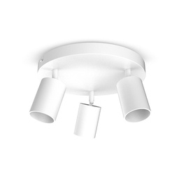 [101073] LIGHT WHITE 3 SPOTS GU10