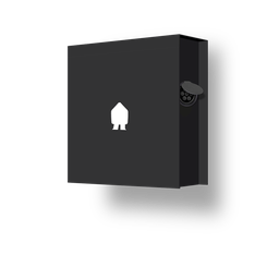 [EVW4-332-BR-B] SMAPPEE V4 EV WALL BLACK 22kW SOCKET AFIR