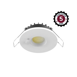 [101112] DOWNLIGHT WIT 6W CCT 2700/3000/4000K + DETECTOR - MASTER/SLAVE - 5 JAAR GARANTIE