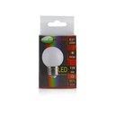 LED lamp E27 RGB 1W