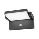 Applique Murale Orientable LED 12W 700 LM Détecteur 3000K Gris IP54