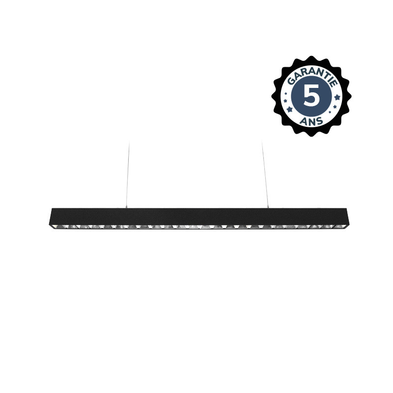 LINEAIRE LED ZWART 1435MM 50W 4000K GARANTIE 5 JAAR
