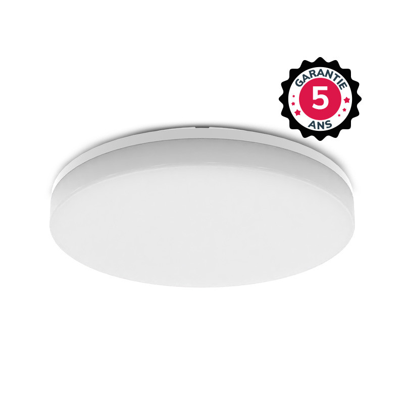 Plafond armatuur Rond Ø280 18W 4000K + Detector met extinction notice