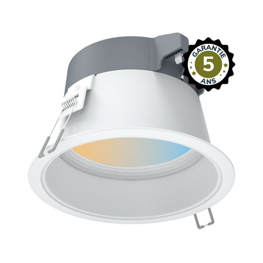 [100315] Downlight LED MIRA Wit rond lage luminantie Ø175mm 20W CCT - 5 JAAR GARANTIE
