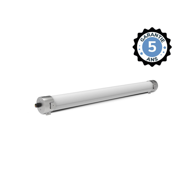 Tubulaire LED Intégrées Opale Traversant 35W 5250LM 4000K Dimmable DALI 2 - Garantie 5 ans