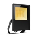 LED SCHIJNWERPER ZWART 50W CCT IP65 LUMOS LITE