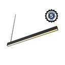 LINEAR LED PRISMATIC BLACK 1500MM CCT 40W DIM DALI2 - PROLINE -5 YEAR WARRANTY