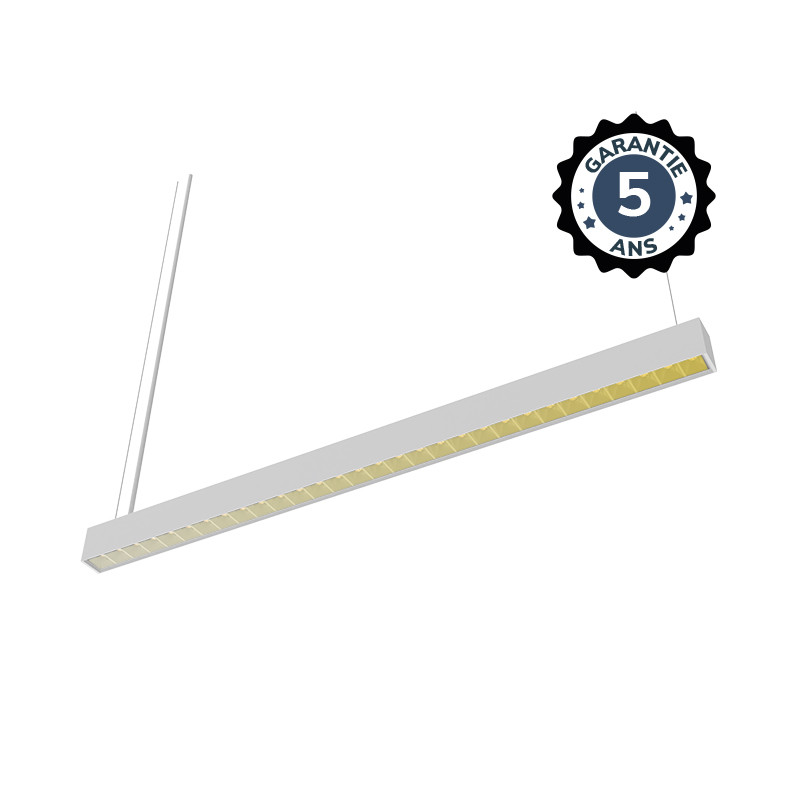 LINEAIRE LED REFLECTOR WIT 1500MM CCT 30W DALI2 DIMBAAR - PROLINE - 5 JAAR GARANTIE
