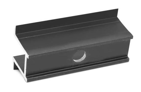 Middle clamp black