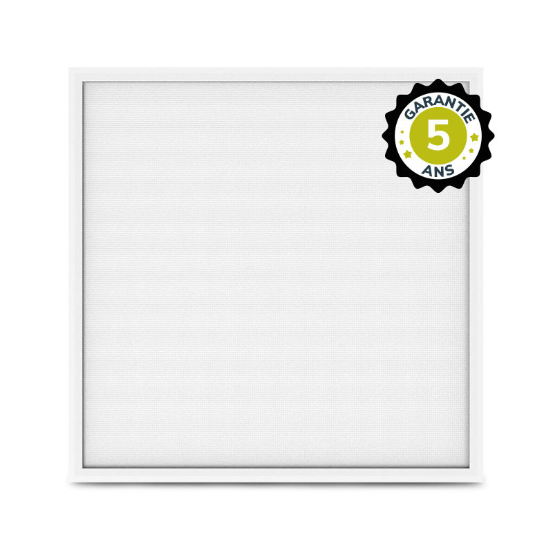 Dalle LED Backlit 595x595 25W Blanc 4000K Prismatique - Garantie 5 ans