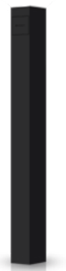 SMAPPEE EV ONE BLACK STANDALONE CHARGER 22KW 1 OR 3 PHASE WITH ANCHOR