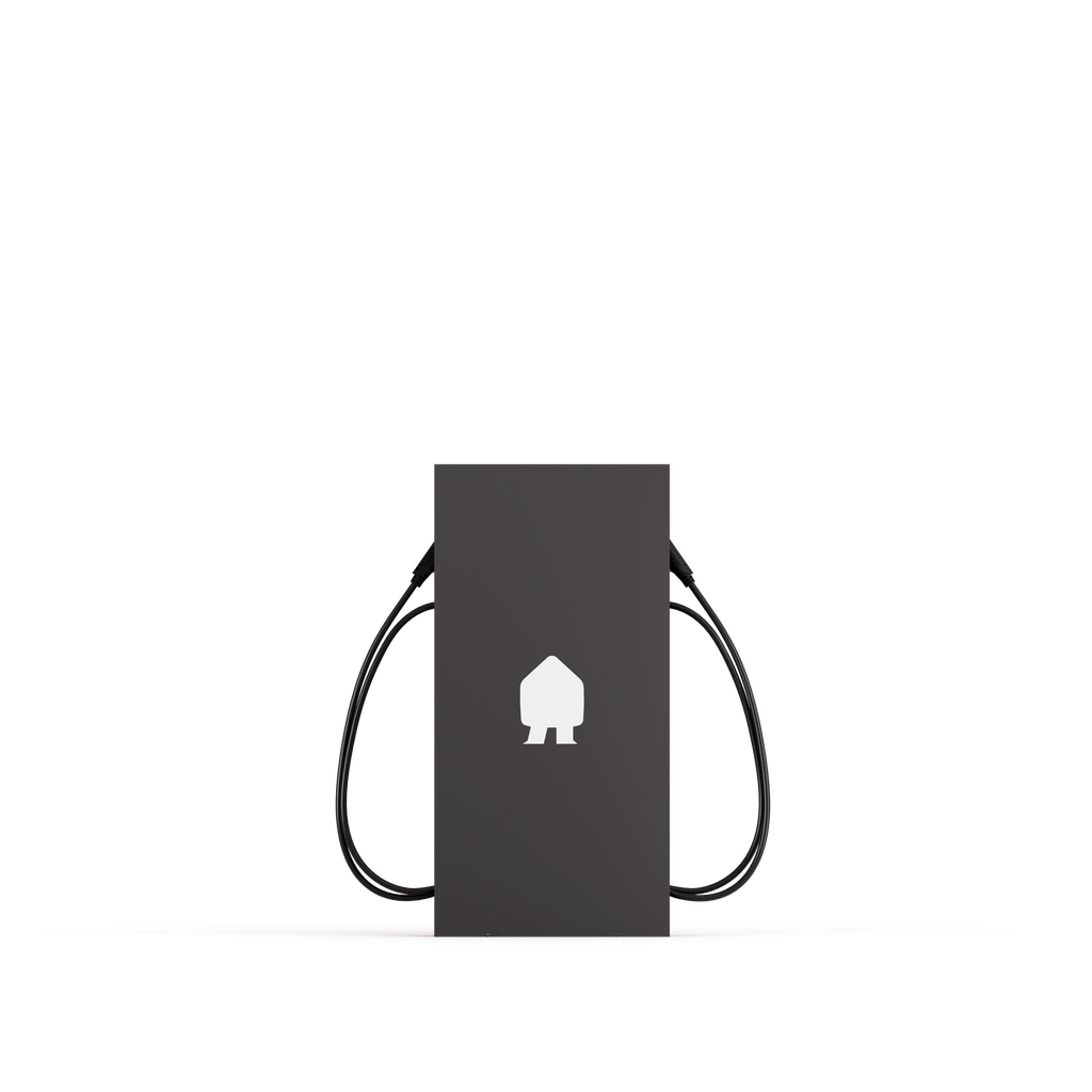 SMAPPEE EVBASE BLACK STANDALONE CHARGER 1 OR 3 PHASE 2 X 22KW 5M CABLE