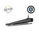 SPOT ON RAIL - LINEAIRE LED NOIR 1500MM 45/50/55/60W 4000K - INCLINABLE 30° - GARANTIE 5 ANS