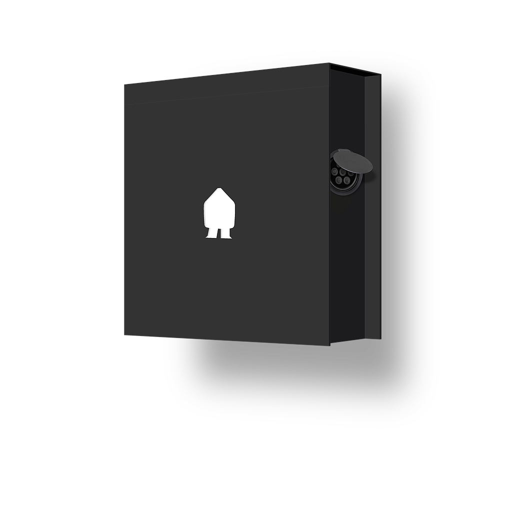 SMAPPEE V4 EV WALL BLACK 22kW SOCKET AFIR