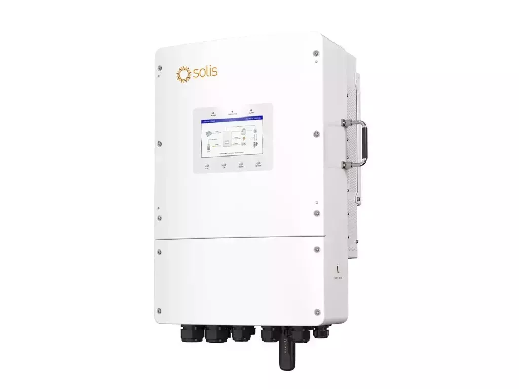 SOLIS HYBRIDE OMVORMER 3F 5KW 10 ANS GARANTIE