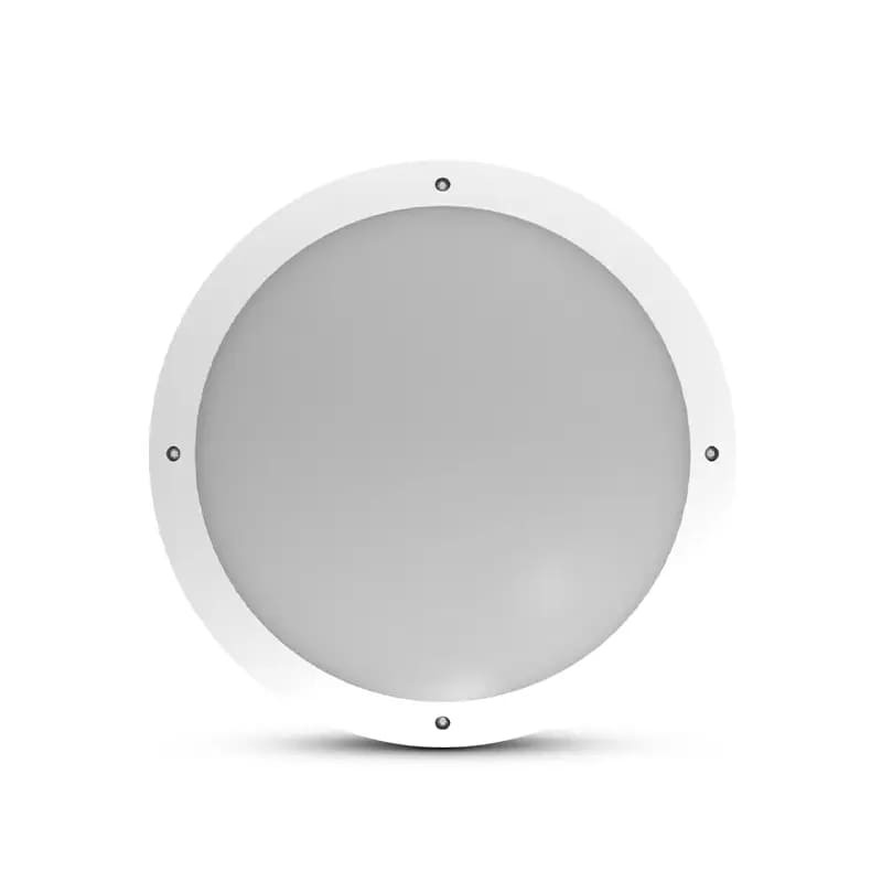 Plafonnier LED Hublot rond + Détecteur RF 30W Ø300mm 4000K IP65