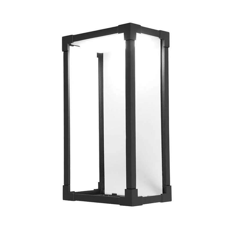WALL LAMP 9W BLACK 3000K