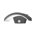 Applique Murale LED 6W 360 LM Détecteur 4000K Gris IP54