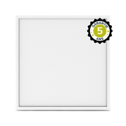 [100006] Plafonnier LED 595x595 36W Blanc 4000K 4000lm IP65 Prismatique ENEC GARANTIE 5 ANS