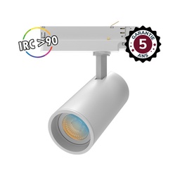 [100201] Ledspot voor driefasenrail Wit 15W CCT
