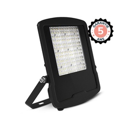 [100455] Zwart Flat LED-Schijnwerper 50W 6000K IP65