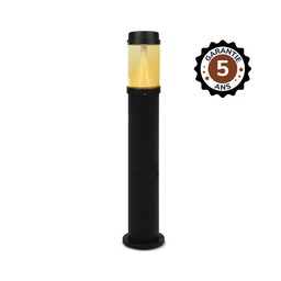 [100392] Verlichtingspaal Op zonne-energie Conisch LED 4W 4000K Zwart 500mm