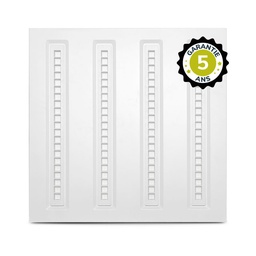 [100748] Plafonnier LED Blanc PMMA 595 x 595 30W 4000K ENEC GARANTIE 5 ANS