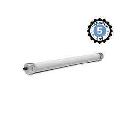 [100720] Tubulaire LED Intégrées Opale Traversant 35W 5075 lm 3000K - Garantie 5 ans