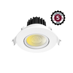 [100794] SPOT LED 8W CCT 2700/3000/4000K TILTABLE DIMMABLE - 5 YEAR WARRANTY