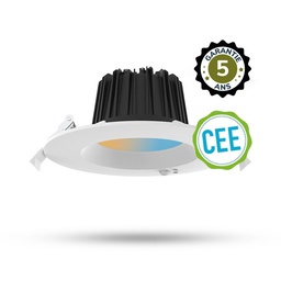 [100858] SPOT LED CCT 13/18W 3000/4000/6500K DIMBAAR + DETECTOR IR - 5 JAAR GARANTIE