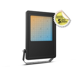 [100853] Projecteur LED Noir 100W CCT IP65 LUMOS PRO - Garantie 5 ans